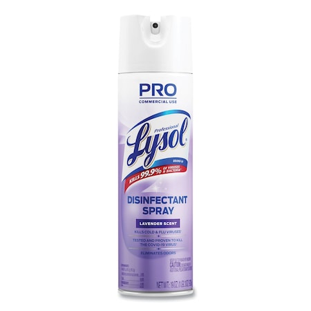 Lysol Disinfectant Spray, Lavender, 19 oz Aerosol Spray 36241-89097